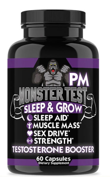 Monster Test PM Capsules, a testosterone booster for men
